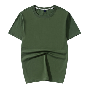 T-shirts décontractés pour hommes de haute qualité en gros, unis et vierges, avec impression en relief, étiquettes personnalisées et options en coton - Product Image 5