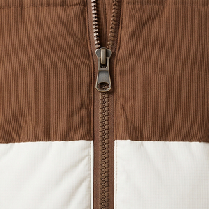 Veste matelassée légère et chaude pour l'hiver, imperméable et rembourrée, avec col à capuche et logo frontal, idéale pour l'extérieur - Product Image 6