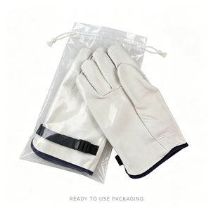 Gants de conduite en cuir de vachette de qualité supérieure, résistants à la chaleur, niveau de protection ANSI/ISEA 1, paume renforcée antidérapante, légers et confortables - Product Image 2