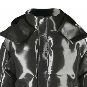 High Quality Designer Men's Custom <b>Canvas</b> Winter Bubble Jacket with Cotton Filling Hot Sale Custom Bubble Jacket for Men - Product Image 4