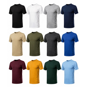 Camiseta Unisex al por Mayor, OEM ODM, Algodón Suave, Cuello Redondo Informal, Camiseta Lisa, Fabricante de Ropa de Marca Privada, Proveedor, Camisetas Personalizadas - Product Image 4