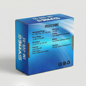 มัลติมิเตอร์ 4-in-1 SYMCO SM-OVR-03 850~1700nm OPM/VFL/RJ45/LED พอร์ตไฟเบอร์พาวเวอร์มิเตอร์ GSM/GPRS รองรับความแม่นยำ ±0.2 dB - Product Image 6