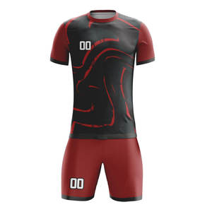 Vente flash - Tenues de sport pour hommes 100% polyester, personnalisables avec votre numéro et votre nom, ensemble sportif OEM - Product Image 2
