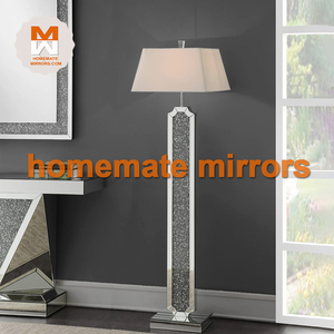 New Style <strong>Cheap</strong> Modern Design Crush Strystal Diamond Mirrored <strong>Floor</strong> <strong>Lamp</strong> - Product Image 3