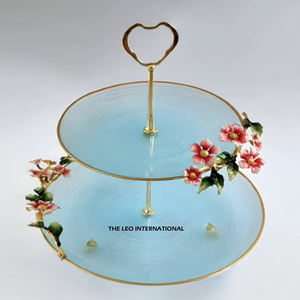 Soporte de exhibición moderno de un solo nivel para postres, molde de resina epoxi para decoración de pasteles, soportes para cupcakes para servicio de buffet al por mayor - Product Image 5