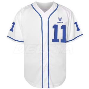 Solid Color In Stock Baseball Jersey Quick Dry Baseball Jersey Loose Fit Men Baseball Jersey - Product Image 2