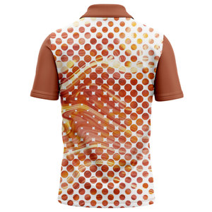 เสื้อโปโลผู้ชาย แห้งเร็ว ผ้าทอ พิมพ์ลายโลโก้ด้านหน้า แขนสั้น สำหรับกอล์ฟ ลำลอง กีฬา โพลีเอสเตอร์ 100% รับผลิตตามแบบ OEM - Product Image 2