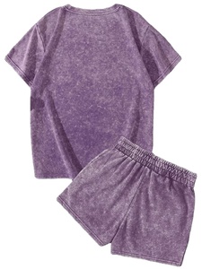 Conjunto de 2 Piezas de Pantalones Cortos Elásticos con Cordón para Mujer, Cintura Regular, Largos, Estilo Vintage, Casual, para Uso Diario, Verano - Product Image 3