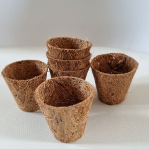 Kit de plantation hydroponique pots naturels pour culture hydroponique jardinage pot en fibre naturelle prix le plus bas - Product Image 6