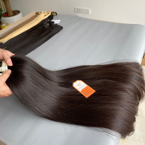 Extensions de cheveux naturels 100% vierges en vrac, double épaisseur, Remy, cuticules alignées, vente en gros - Product Image 5