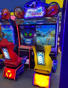 Machine d'arcade de course de drones, simulateur commercial à monnayeur pour 2 joueurs, borne de jeu vidéo avec mouvement dynamique - Product Image 2