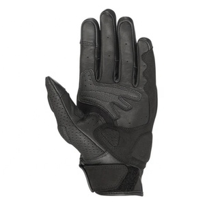 Gants de moto en cuir de rue urbaine d'été personnalisés de haute qualité - Product Image 2