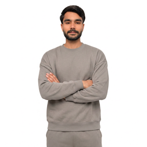 Sweat-shirt à col rond graphique en gros avec impression sérigraphique et molleton de coton pour les marques de vêtements américaines - Product Image 5