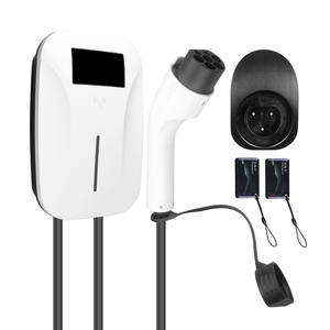 Estación de Carga Rápida para Vehículos Eléctricos de 32 Amperios y 5 Metros, Montada en la Pared, Modelo ST-E310G GBT, Cable de Carga Wallbox Inteligente - Product Image 1