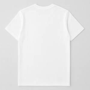 T-shirt pour homme en coton 100% brodé de qualité supérieure, 230g, couleur blanche, confortable, décontracté, streetwear, tee-shirt doux, respirant, haut d'été - Product Image 3