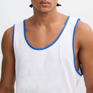 Chaleco sin Mangas de Diseño Holgado y Moderno, Color Liso, Transpirable, de Secado Rápido, Estilo Deportivo Urbano, Mezcla de Poliéster/Algodón - Product Image 6