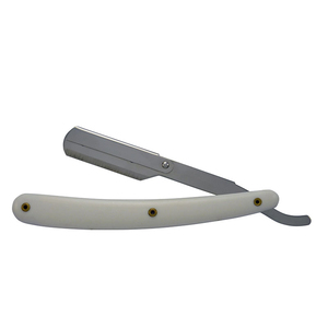 Professional Folding Shaving <b>Razor</b> Stainless Steel <b>Blade</b> Plastic Handle <b>Single</b> <b>Blade</b> Reusable Personal Grooming Tool Personal - Product Image 2