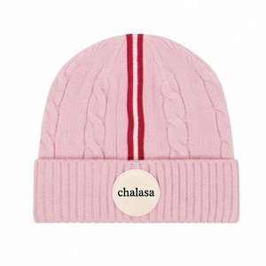 Custom Graphic Design Printed Jacquard Y2K Winter Streetwear <b>Skull</b> Cap Knitted Warm Reversible <b>Beanie</b> Hat with Big Log - Product Image 6