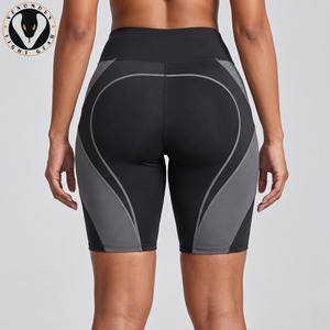 Shorts de compression pour femmes, respirants, écologiques, tissu flexible, coupe ajustée, évacuation de l'humidité, pour la course à pied, le yoga, l'entraînement - Product Image 2
