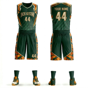 Uniformes de baloncesto para equipos juveniles a precios de mayoreo, uniformes de baloncesto personalizados para equipos y clubes, nuevo diseño de uniforme de baloncesto - Product Image 5