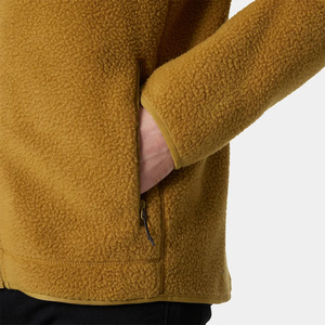 <b>Men</b> Casual Winter Stand Collar Zipper Closure Quilted <b>Jacket</b> Thickened Cotton Solid Pattern Plus Size <b>Men's</b> Polar Fleece <b>Jacket</b> - Product Image 6