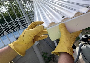 Gants de sécurité en cuir, gantlet, manicle de travail robuste, tenue de travail de Construction, - Product Image 6