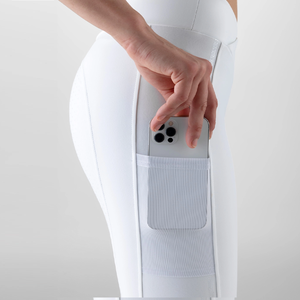 Pantalon d'équitation extensible 4 directions de haute qualité, leggings, collants, vêtements d'équitation en tissu technique au toucher doux - Product Image 4
