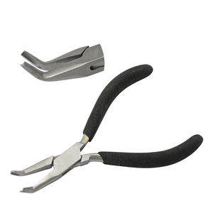 Total 115mm Jump Ring Closing Plier Matt <b>Foam</b> Handles DIY <b>Crafting</b> Loop Pliers Jewelry Making Wire Stripper Fishing Circlip - Product Image 1