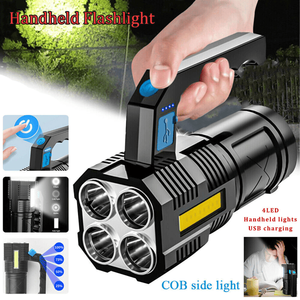 Torcia LED Ricaricabile USB per Lavoro all'Aperto - Product Image 1