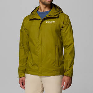 Veste de pluie imperméable de qualité supérieure pour homme, coupe-vent léger, respirant, pour la randonnée en plein air, avec capuche réglable - Product Image 1