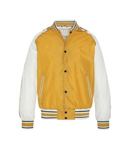 100% Polyester Satin Couleur Personnalisée Baseball Varsity Veste Haute Qualité Satin Letterman Veste Pour Hommes - Product Image 1