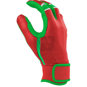 Premium Quality Genuine Cowhide Leather Made <b>Baseball</b> Batting <b>Gloves</b> Custom Non-Slip Strong Grip Professional <b>Baseball</b> Mittens - Product Image 2