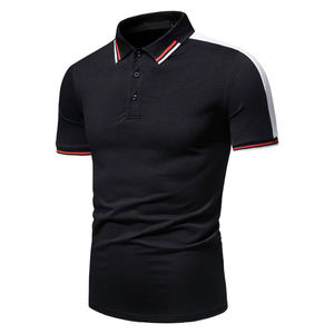 Camiseta Polo Casual de Manga Corta para Hombre, Servicio OEM de Alta Calidad, Personalizada, Tejido Transpirable, Diseño Estampado - Product Image 5