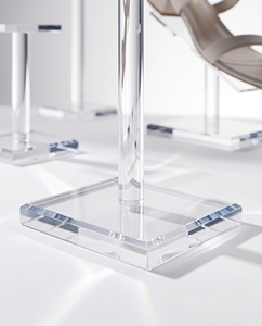 Acrylic Riser Display Shoe Rack High Heel Shoe <b>Stand</b> Transparent Footwear <b>Stand</b> Support Customizable Size - Product Image 2