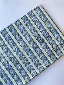 New Table Cloth <b>Fabric</b> Hand Block Print Pattern Cotton Cloth <b>Fabric</b> Wedding Events Home Parties Christmas Decor Cotton <b>Fabric</b> - Product Image 3