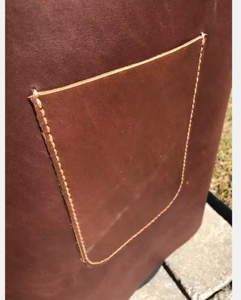 Wholesale Premium Quality Reusable Classic Waist Leather Sleeveless <b>Work</b> <b>Apron</b> Stylish Design Chefs Artists High Durable Beauty - Product Image 4