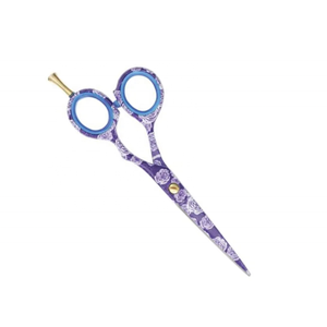 กรรไกรตัดผมใบมีดคมสำหรับช่างตัดผมพร้อมที่วางนิ้วปรับได้ - Product Image 5