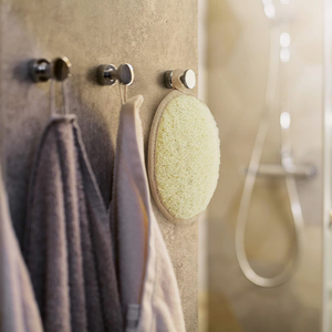 Premium Natural Loofah Bath Sponge with Dense Fiber Texture and Flexible Oval Shape for Easy Handling Compact Reusable Bath - Product Image 2