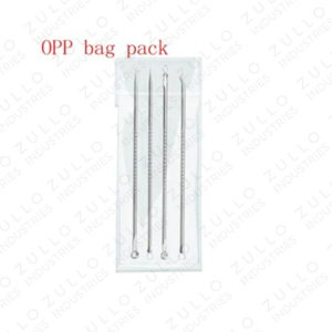 Professional 4 Piece Stainless Steel Blackhead Remover Kit Reusable Acne Extractor Facial Pore Cleaning <b>Tool</b> Set - Product Image 4