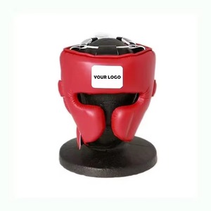 Professional Beginner <b>Boxing</b> Training Set Custom Logo Gloves Headgear Shorts Hand Wraps OEM Wholesale Supplier - Product Image 3