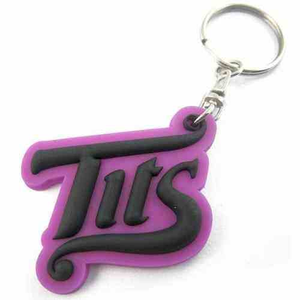 พวงกุญแจป้ายชื่อพิมพ์ลายตามสั่ง ออกแบบได้เอง วัสดุยางทนทาน พร้อมโลโก้ลายนูนแบบนุ่ม สำหรับงานโปรโมท หรือทีม - Product Image 4