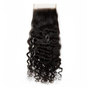 NiceHair Natural Straight Vietnamese Virgin Hair <b>Lace</b> <b>Closure</b> Unprocessed Remy Hair with Natural Wave Black Color - Product Image 6