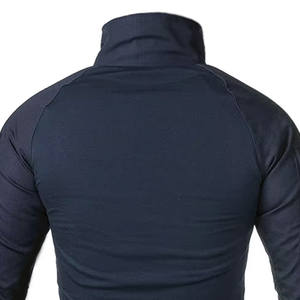 Chemise de chasse décontractée pour homme, col rond, manches longues, logo frontal, 100 % coton jersey, coupe classique, respirante, pour l'extérieur - Product Image 6