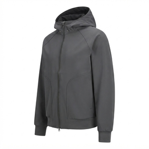 Blouson Bomber Homme Personnalisable avec Logo, Manches Raglan, Fermeture Éclair Intégrale, Imperméable, Coupe-Vent, Respirant, Vêtement d'Extérieur Décontracté, Vente en Gros OEM - Product Image 6