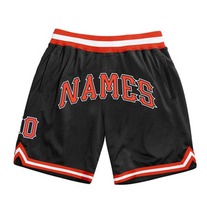 Pantalones Cortos de Baloncesto Unisex con Logotipo Personalizado, Opción de Talla Grande, Antibacterianos, Transpirables, de Lona, Cintura Alta Elástica, Secado Rápido - Product Image 1