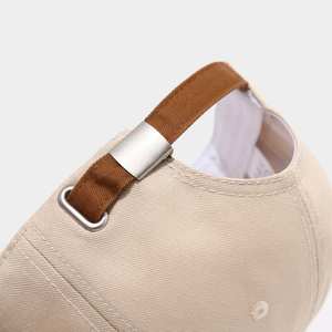 Gorra de Béisbol de 6 Paneles con Visera Rígida, de Algodón, para Hombre y Mujer, con Costuras de Colores y Protección Solar, Nueva Llegada 2025 - Product Image 5