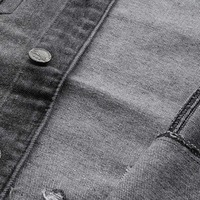 Veste en jean pour homme d'hiver avec tissu respirant à séchage rapide, veste en jean de haute qualité pour l'extérieur