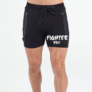 กางเกงขาสั้นออกกำลังกายผู้ชาย ผ้าฝ้าย สำหรับฟิตเนส วิ่ง ออกกำลังกาย แห้งเร็ว น้ำหนักเบา - Product Image 1