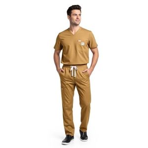 Conjunto de Uniforme Médico para Hombre, Tela de Algodón Peinado, Diseño Personalizado OEM, Ropa Transpirable y Cómoda - Product Image 2