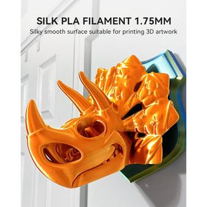 Filamento di Seta 3D da 1,75mm per Stampanti, PLA Lucido con Superficie Liscia e Setosa, Facile da Stampare per Stampanti 3D - Product Image 3